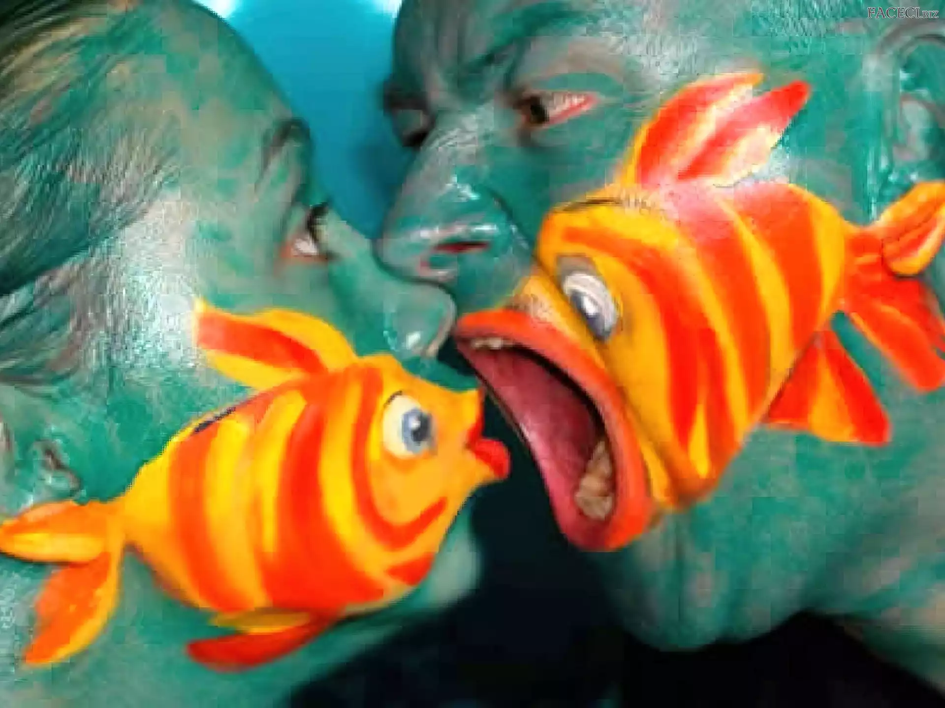 Twarz, Ryby, Rysunek